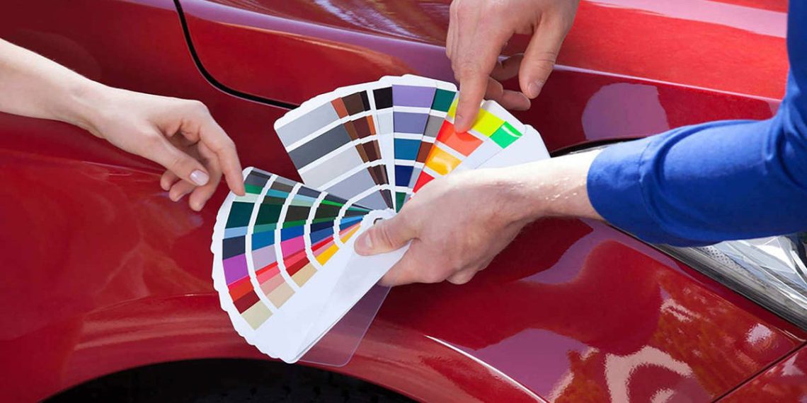 آشنایی با رنگهای متالیک خودرو 118فایل
