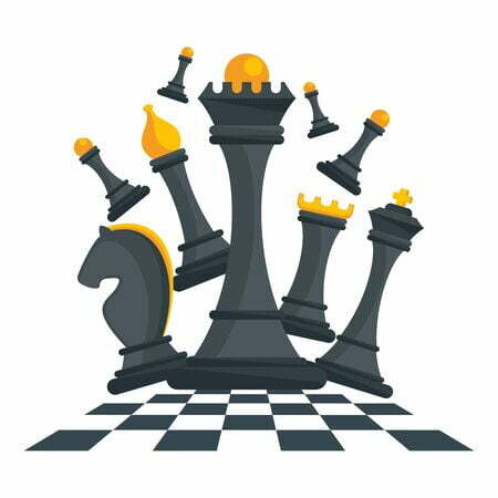 شطرنج کودکان وکتور 118فایل